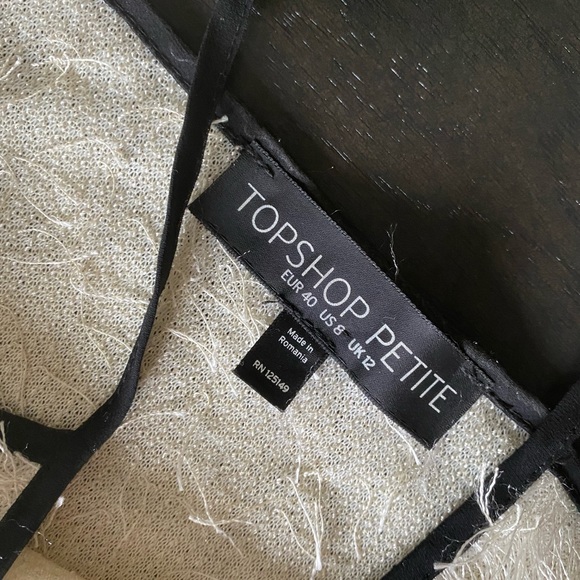 White fringe/ tassle crop top from Topshop - Picture 5 of 5